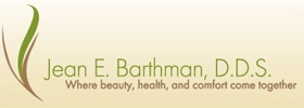 The Jean E. Barthman, DDS website sidebar logo